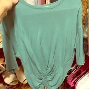 Front twist top from Zara